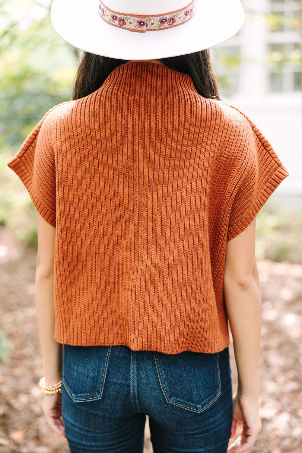 Ribbed Ease Knit Top