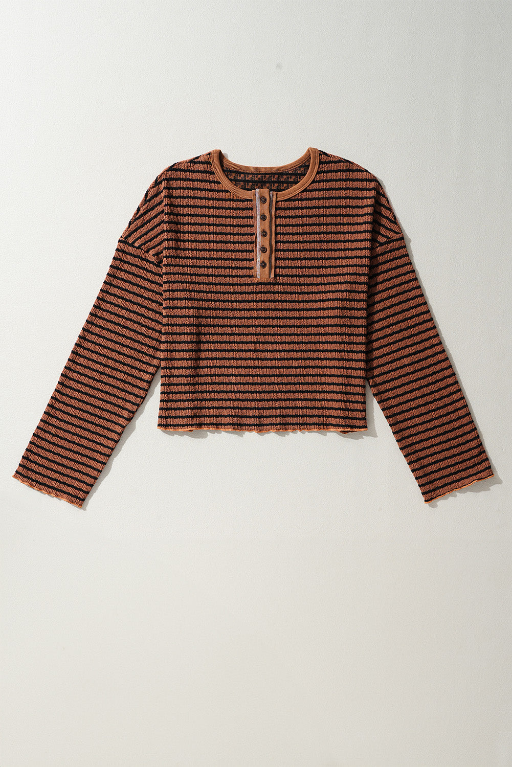 Cottage Striped Long Sleeve Top