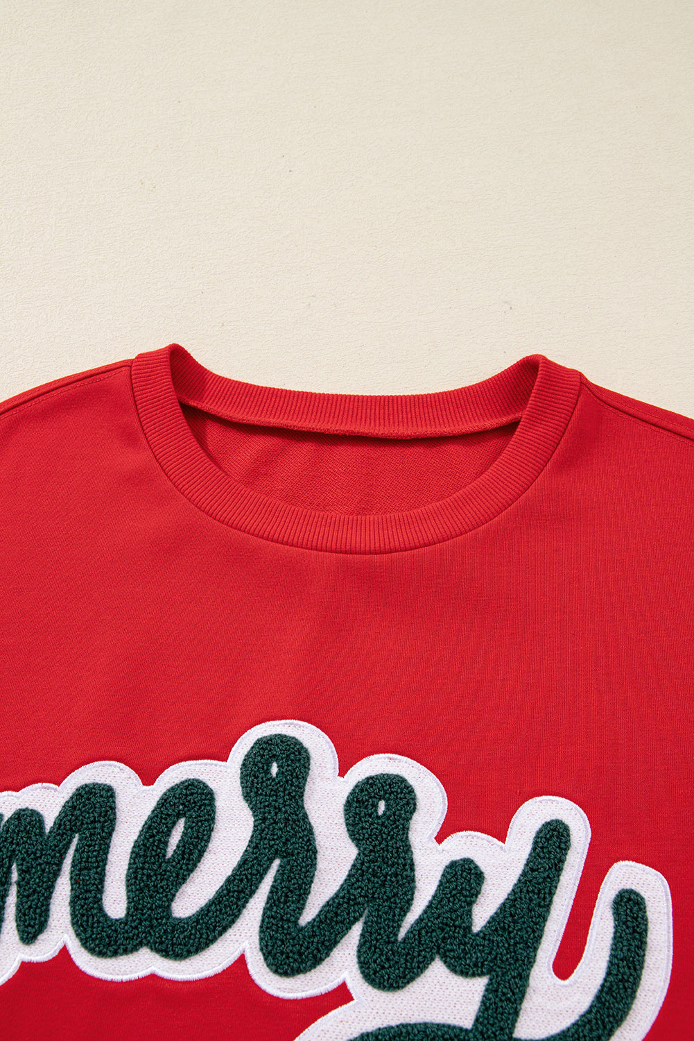 Merry Script Holiday Sweatshirt