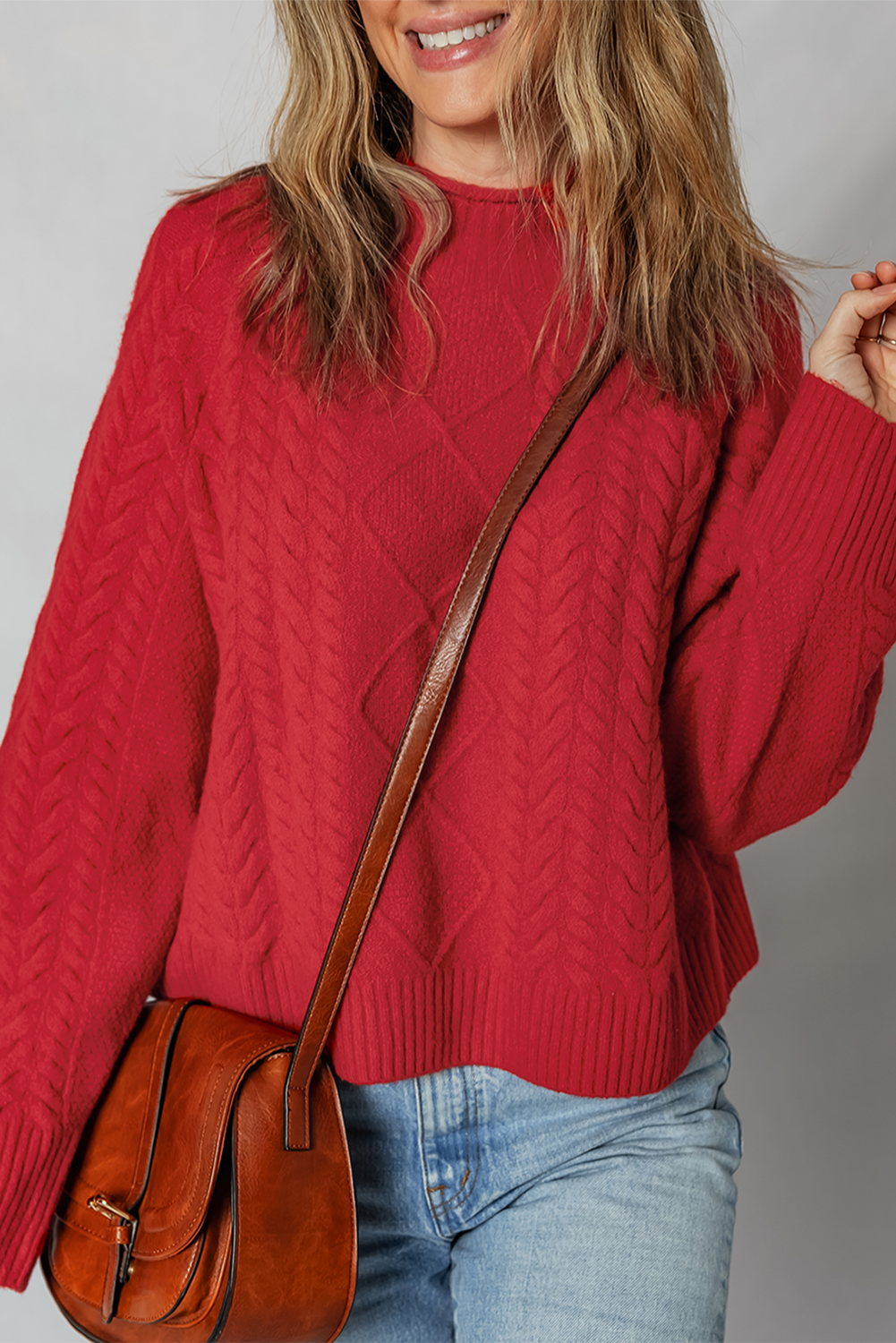 Fireside Cable Knit Sweater