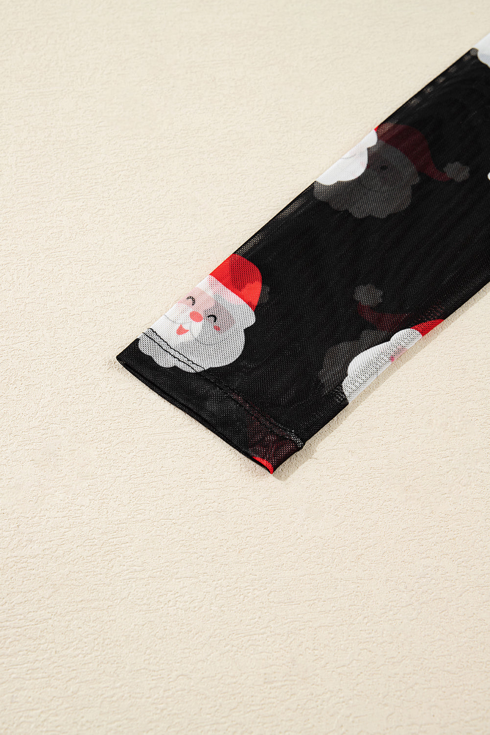 Jolly Santa Mesh Top