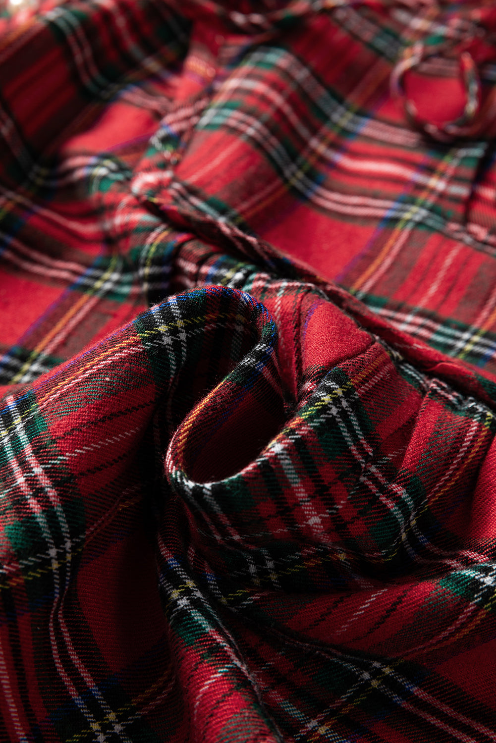 Holiday Charm Plaid Blouse