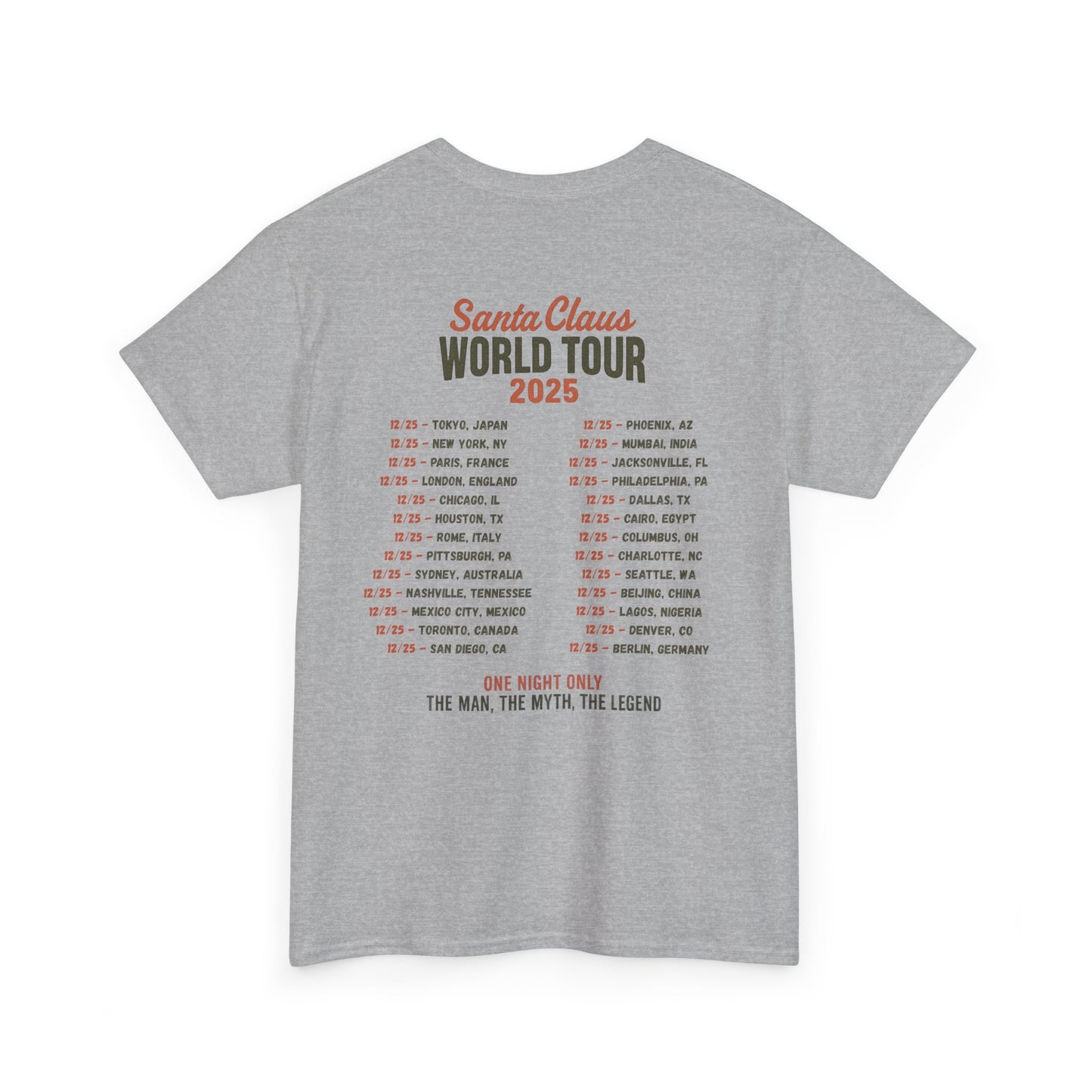 Santa Claus World Tour Graphic Tee