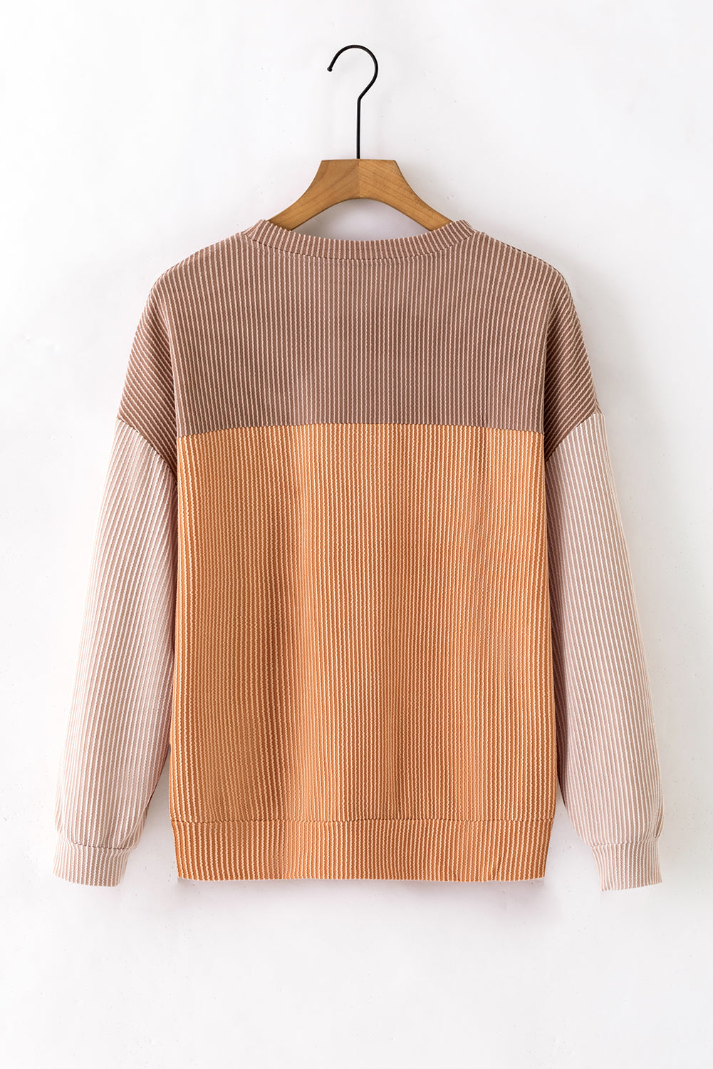 Harvest Blocks Long Sleeve Top