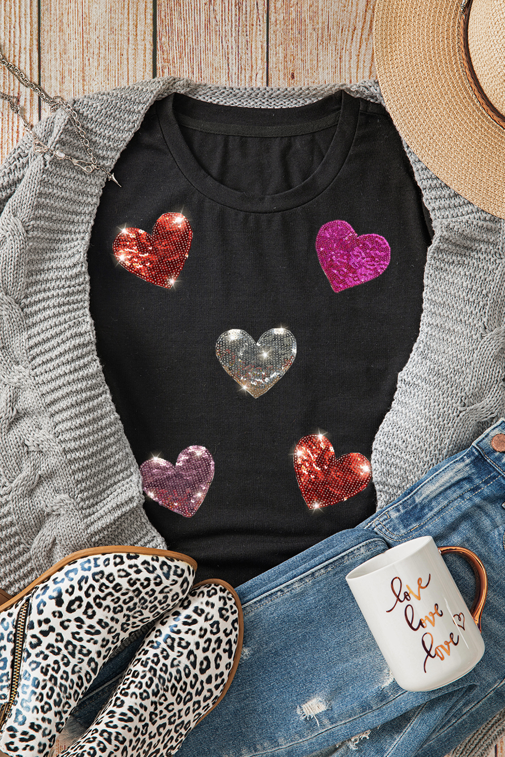 Midnight Sweethearts Tee