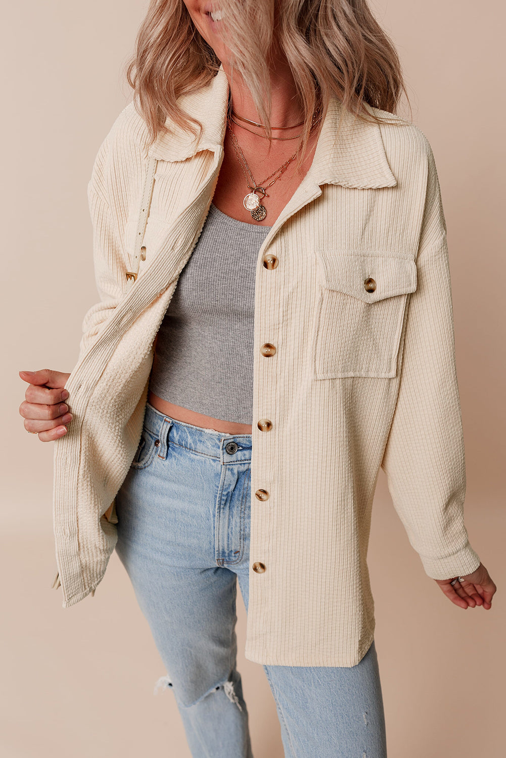 Rosewood Cord Jacket