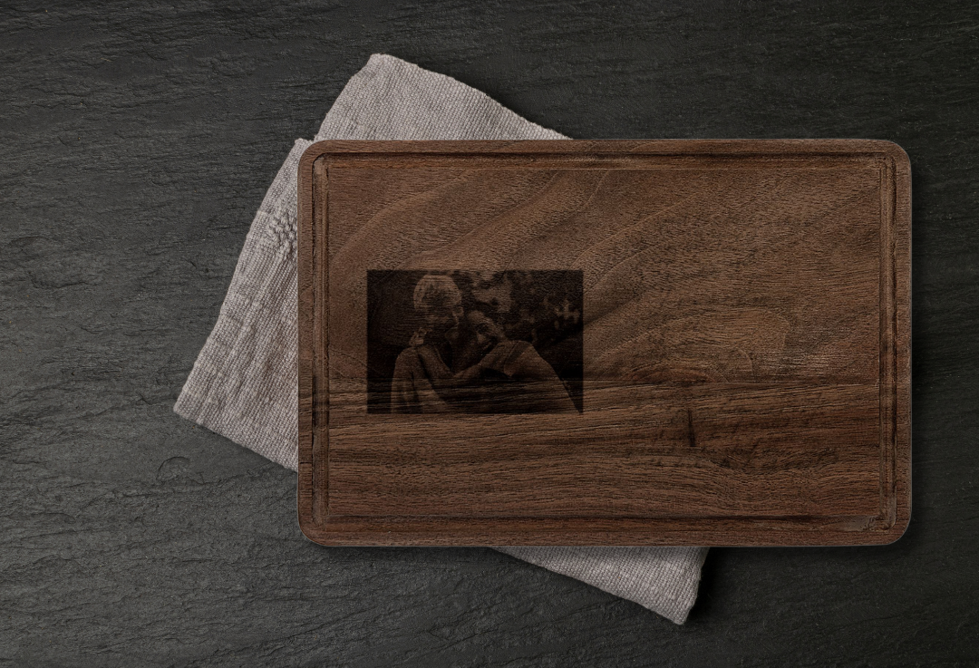 Heirloom Recipe & Photo Personalized Cutting Board