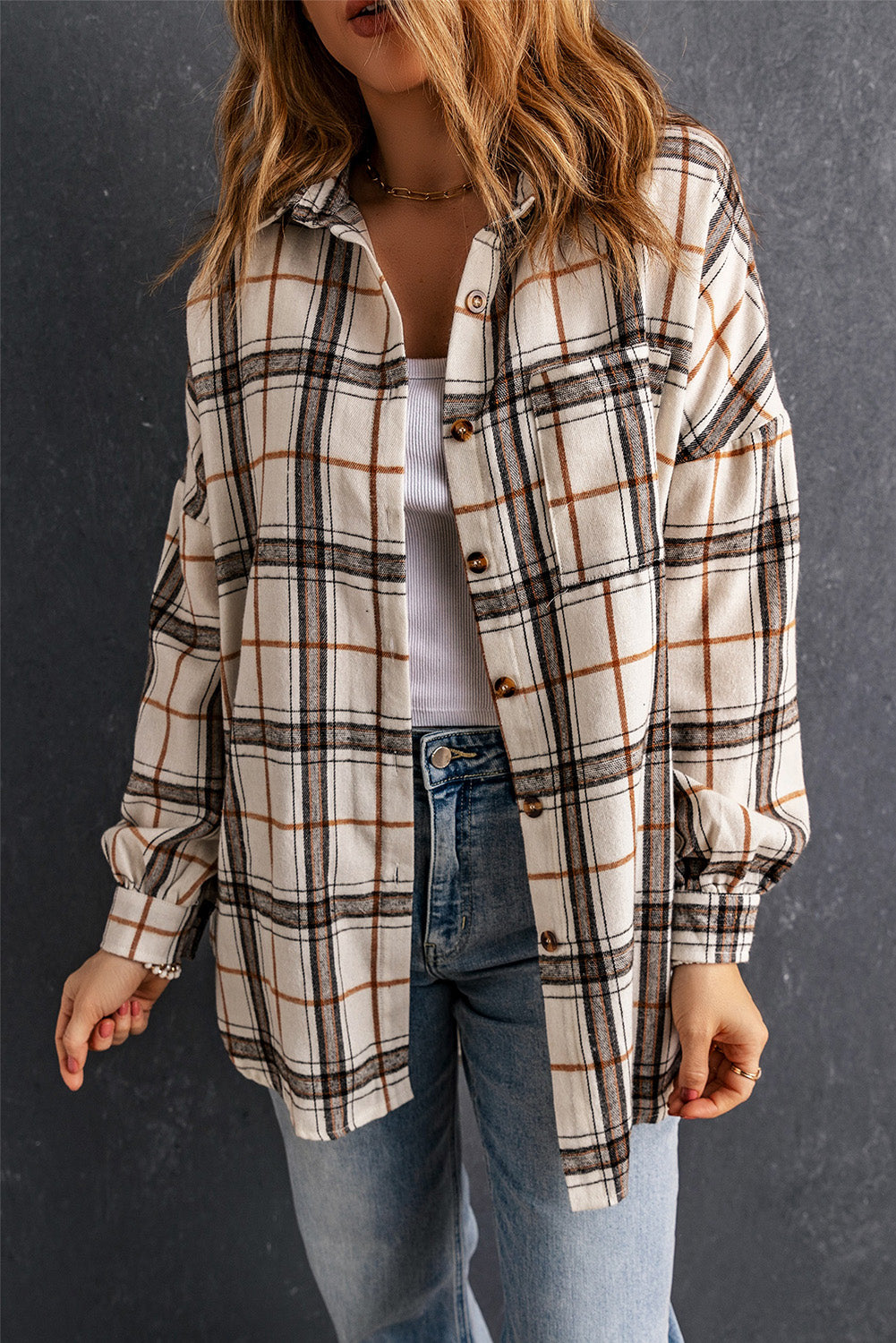 Fall Check Jacket