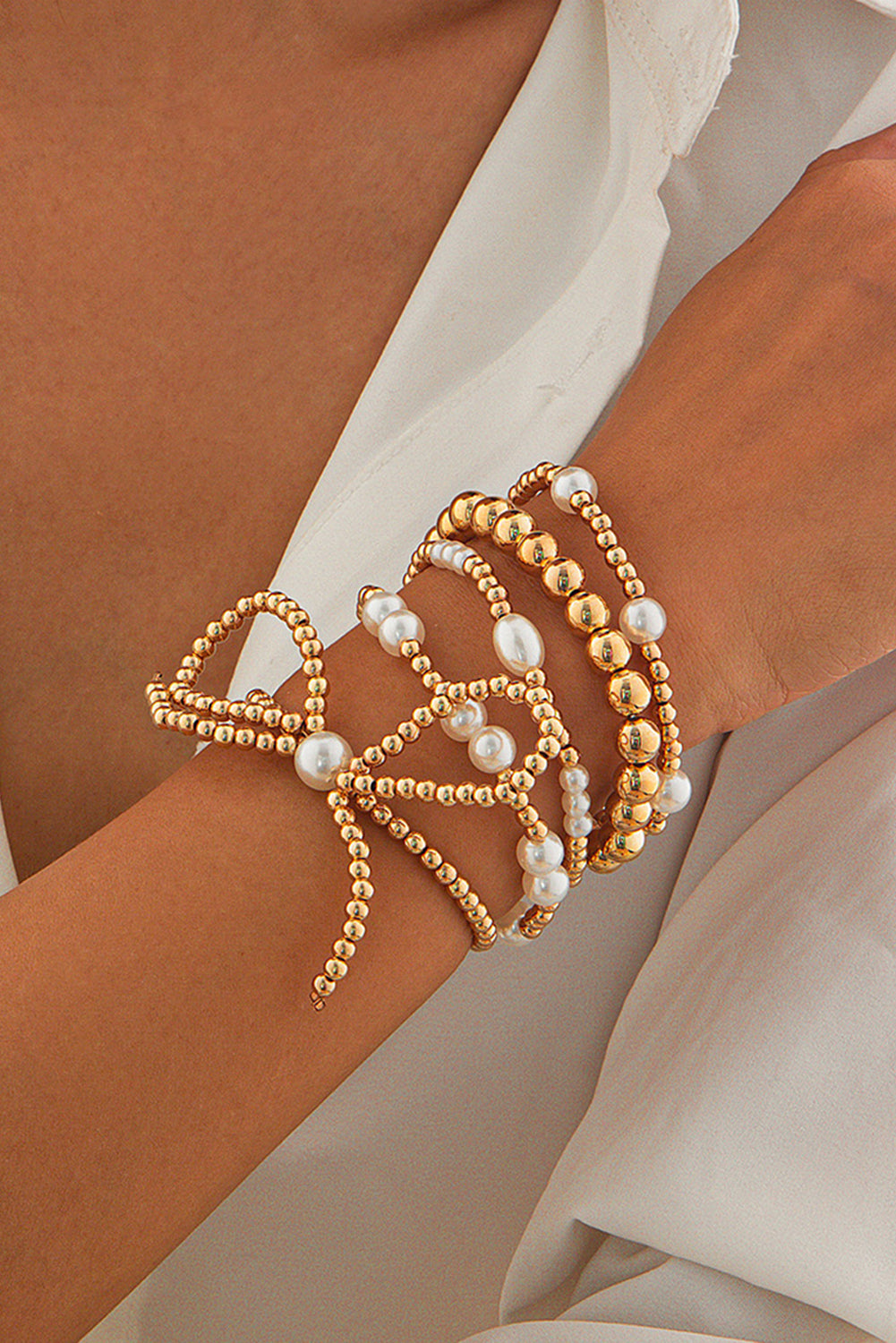 Bow Knot Beaded Bracelets