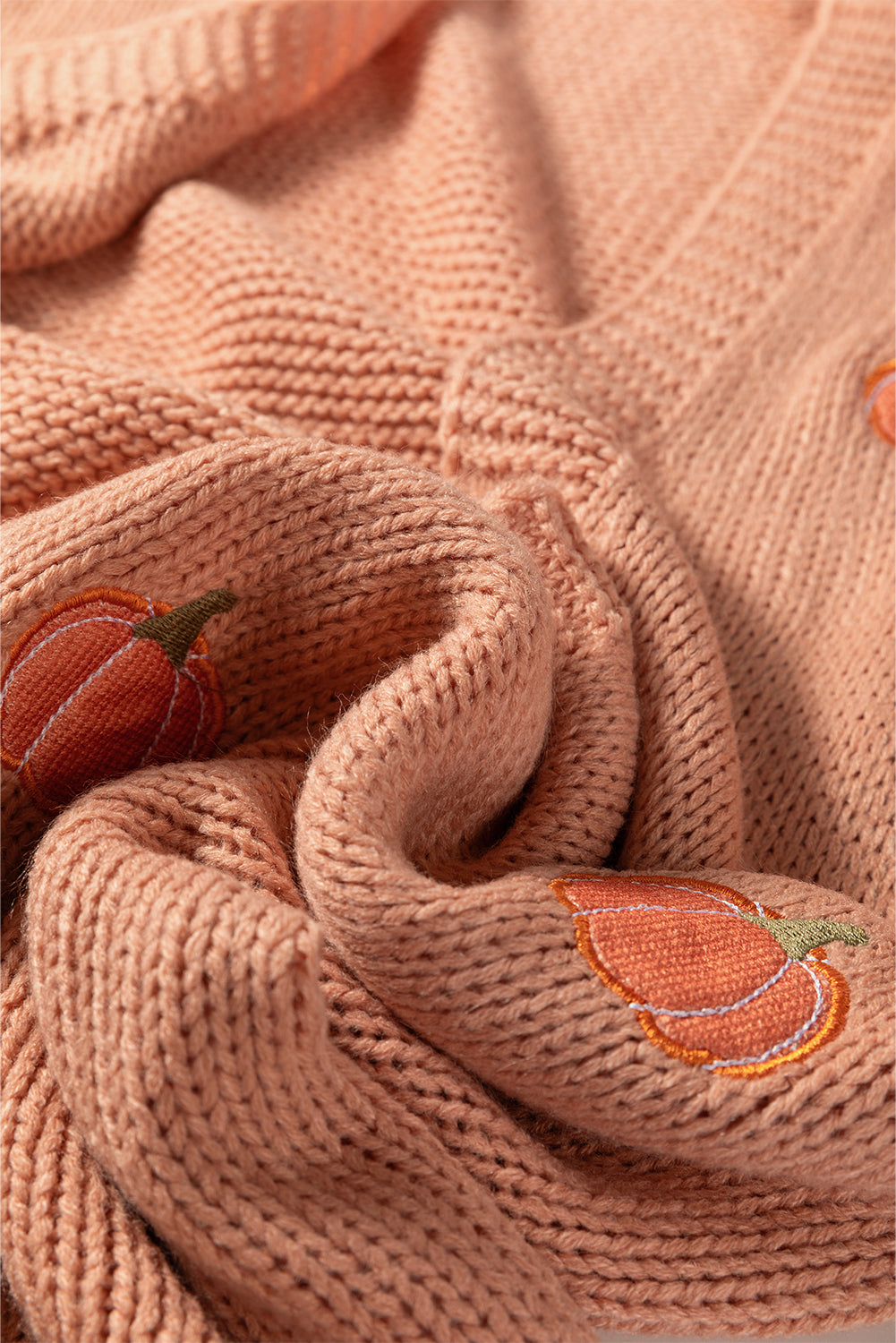 Pink Pine Holiday Cardigan