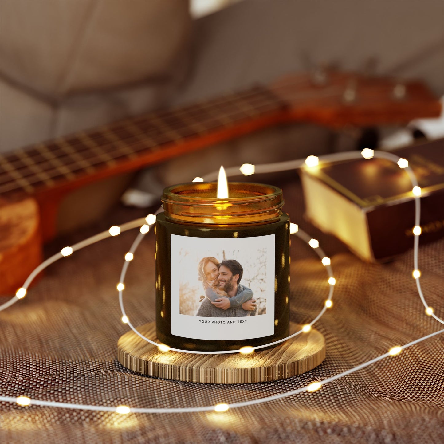 Memory Glow Photo Candle