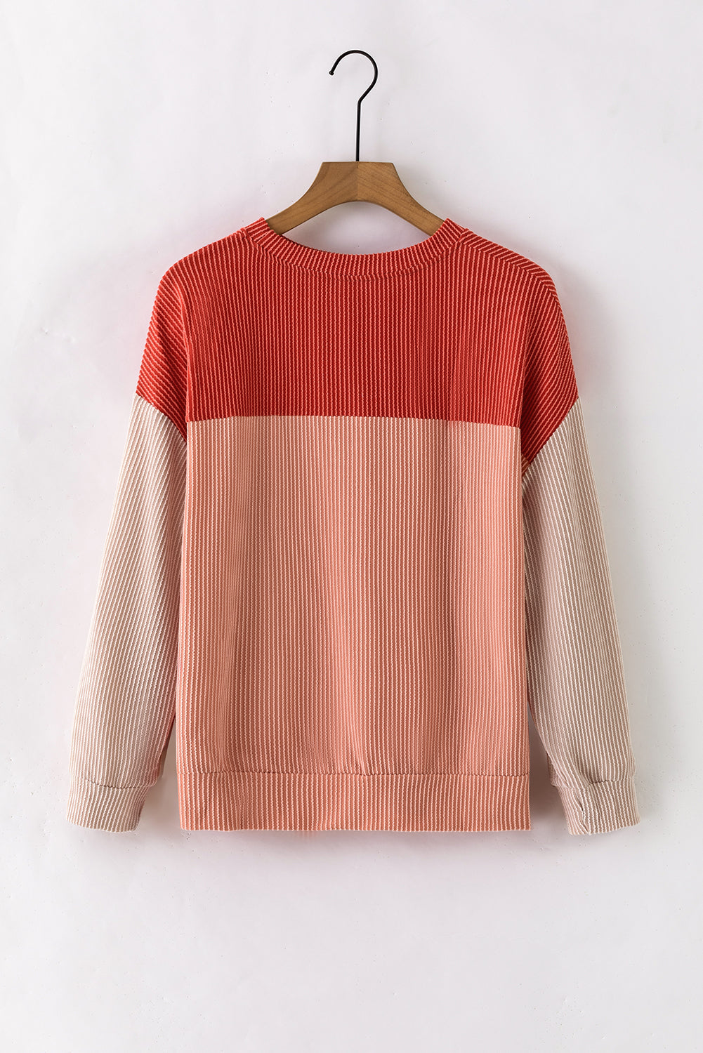 Harvest Blocks Long Sleeve Top