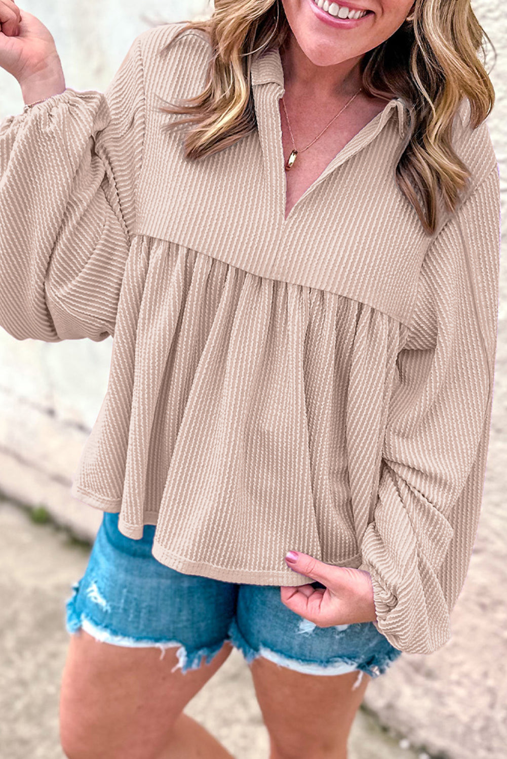 Autumn Glow Long Sleeve Top