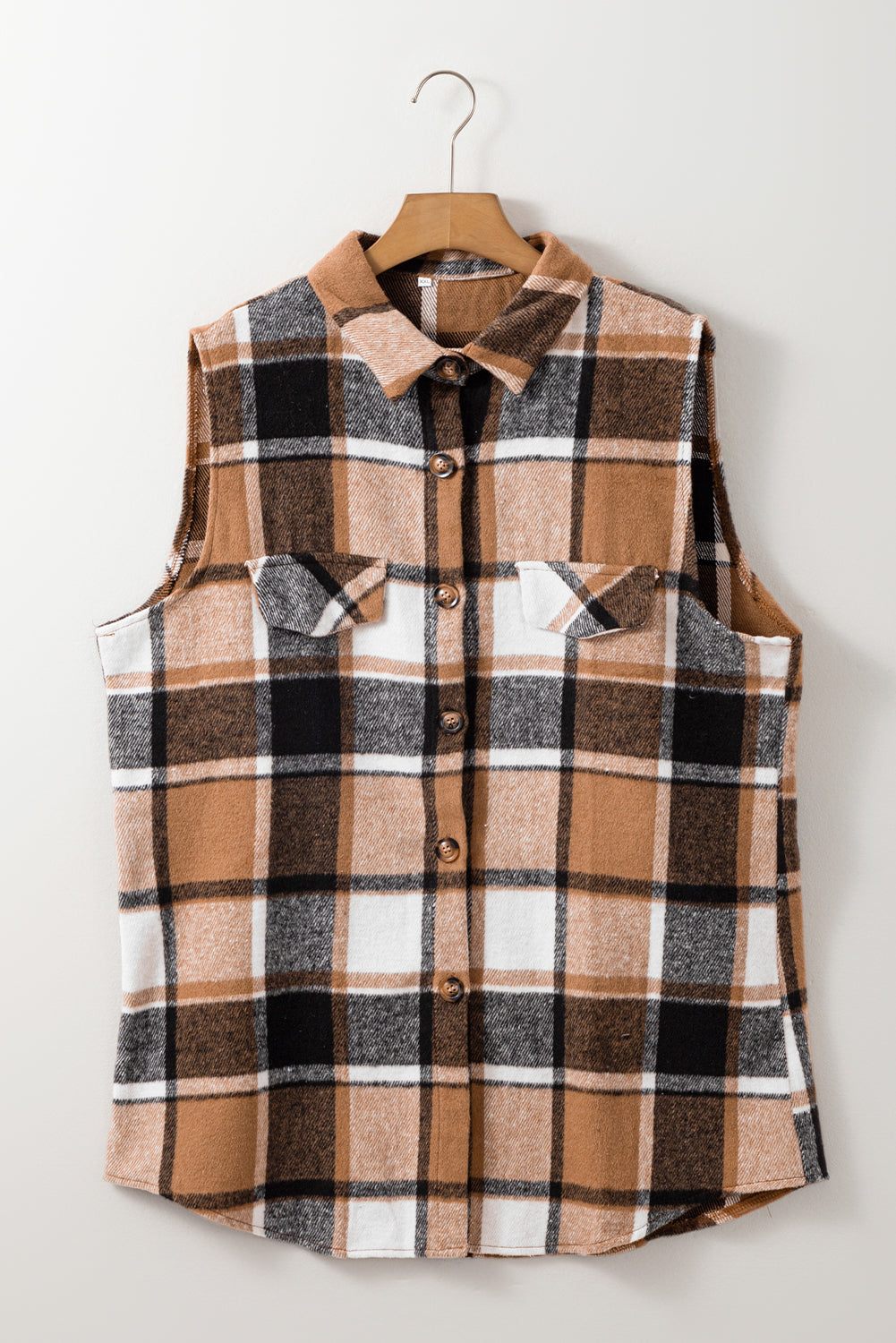 Retro Plaid Vest