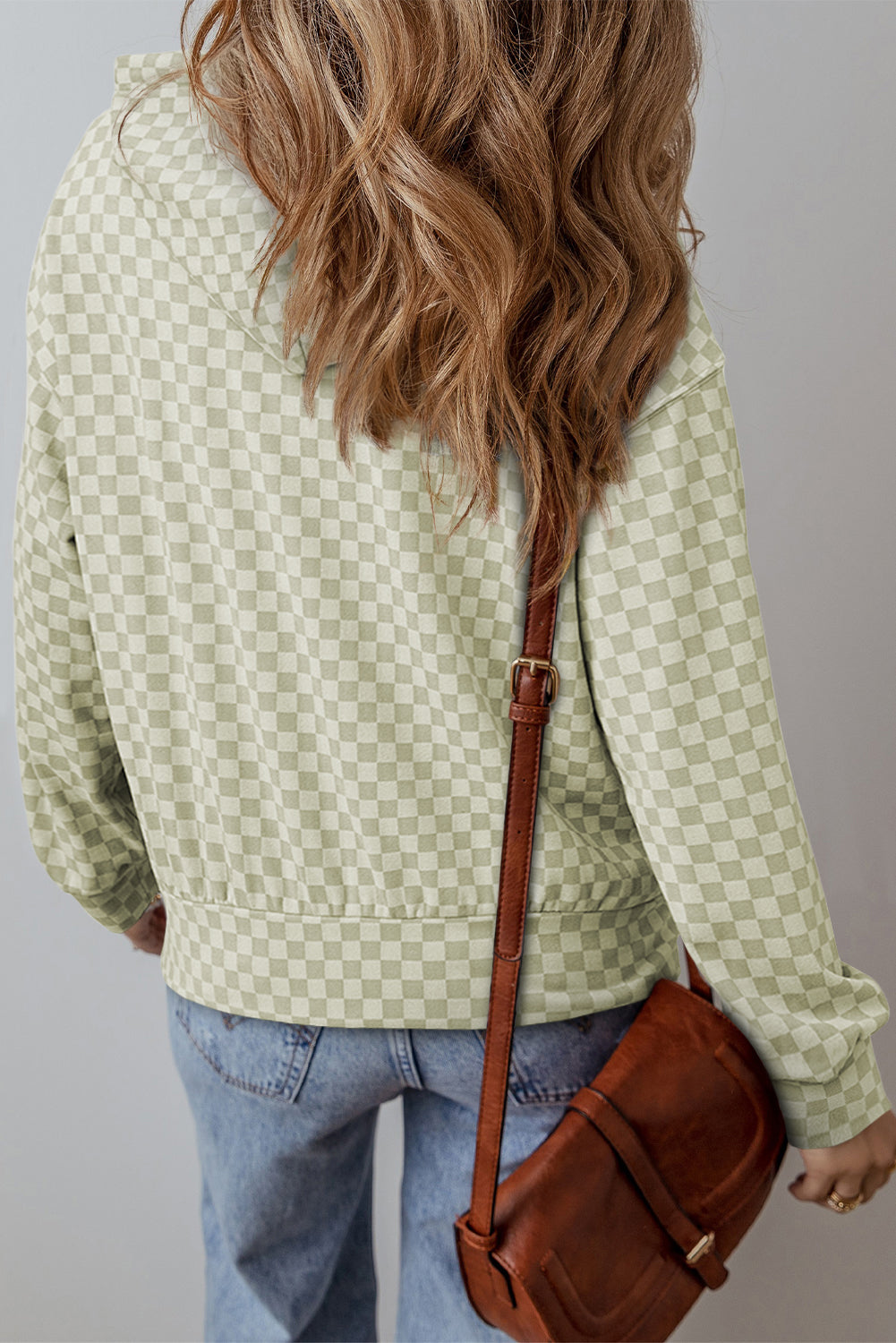 Autumn Check Hoodie