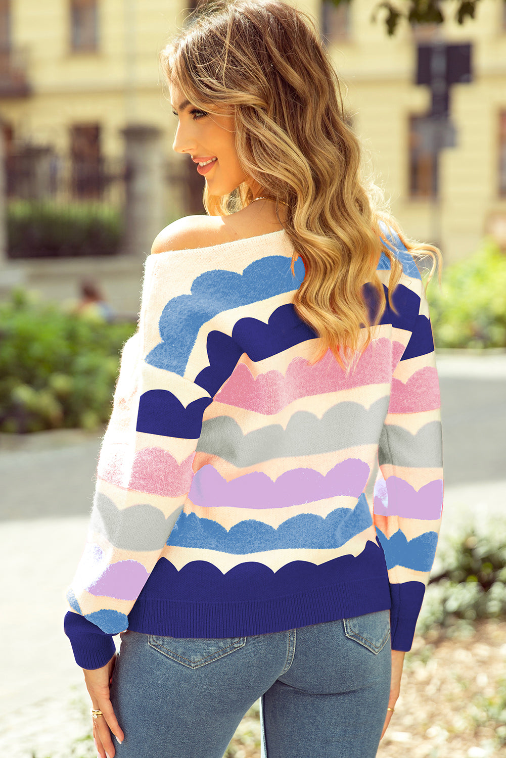 Sunset Horizon Sweater