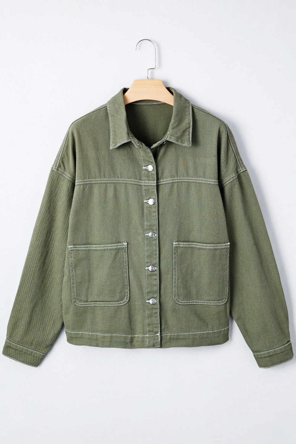 Sage Denim Jacket