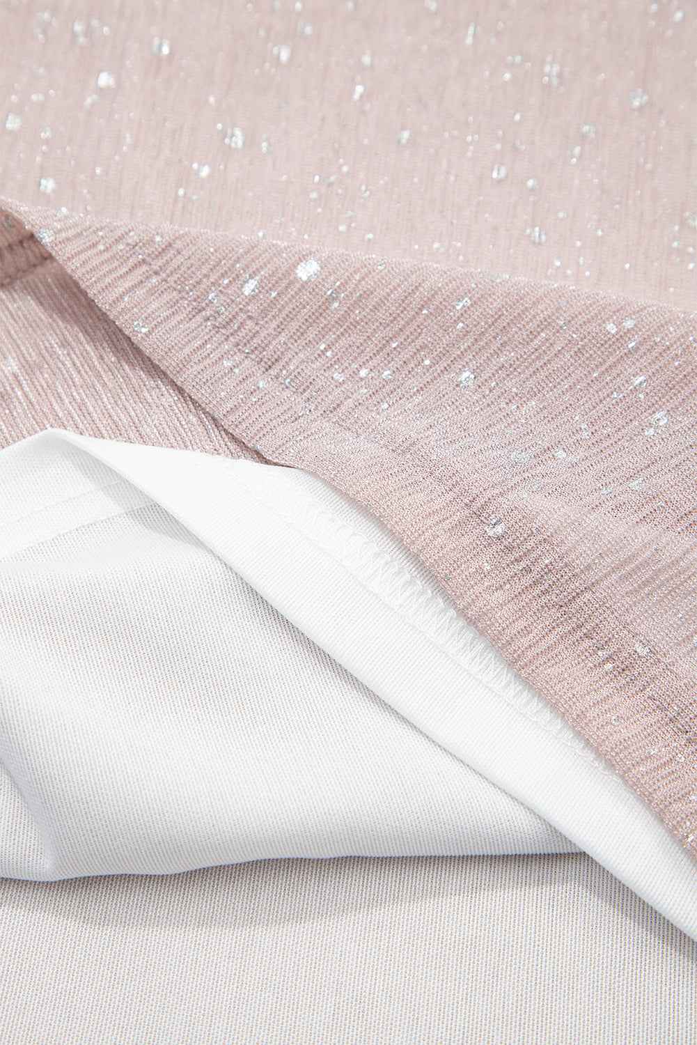 Rose Glow Sequin Blouse