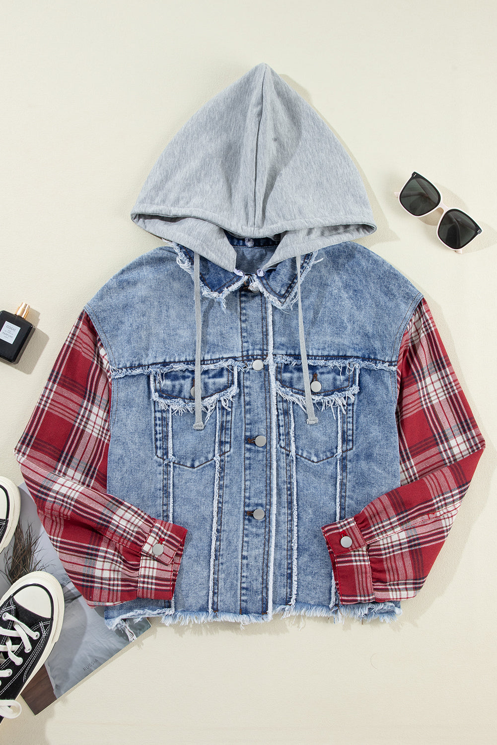 Plaid Horizon Jacket