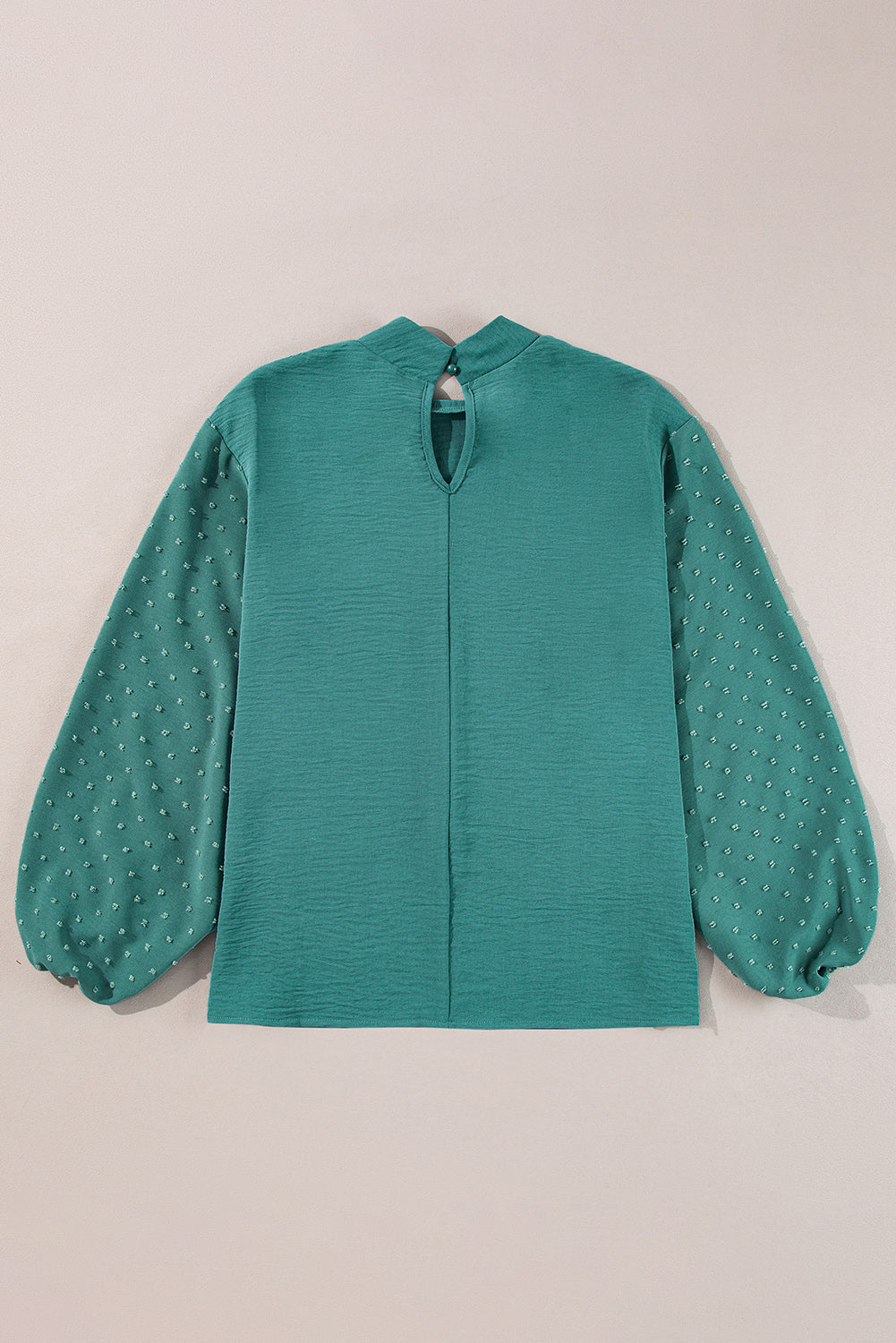 Whispered Dots Long Sleeve Blouse