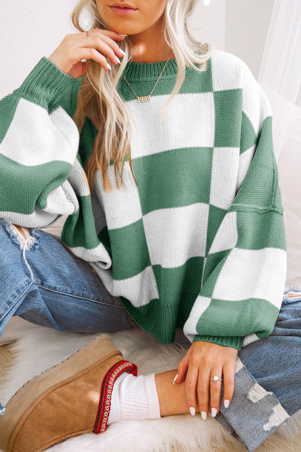 Autumn Blocks Sweater
