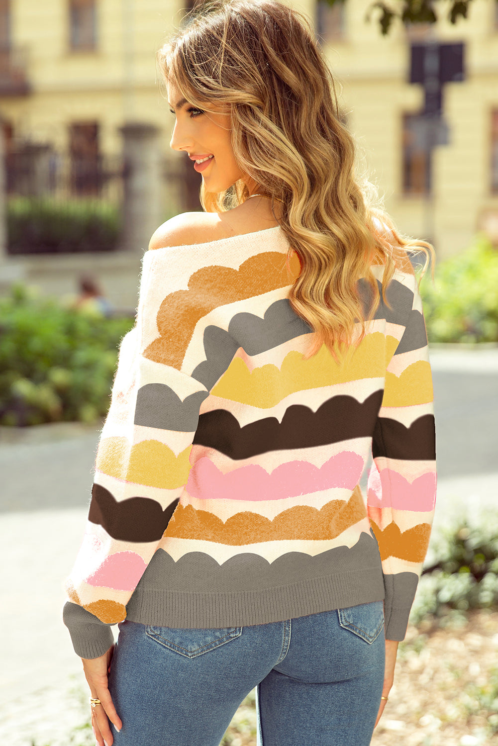 Sunset Horizon Sweater