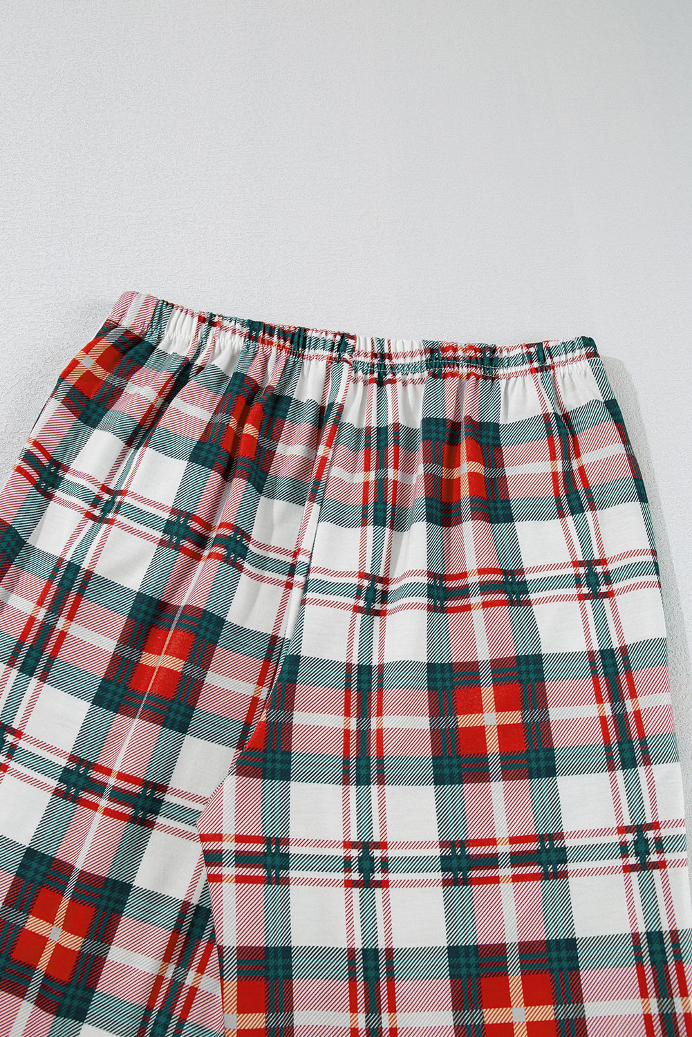 Classic Holiday Plaid Pajama Set