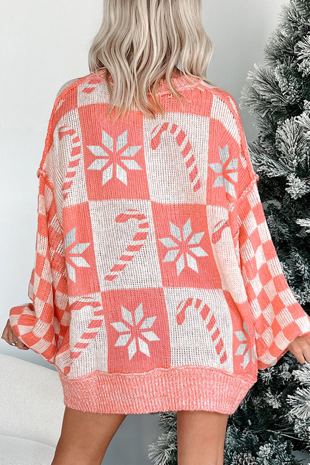 Candy Cane Cozy Sweater