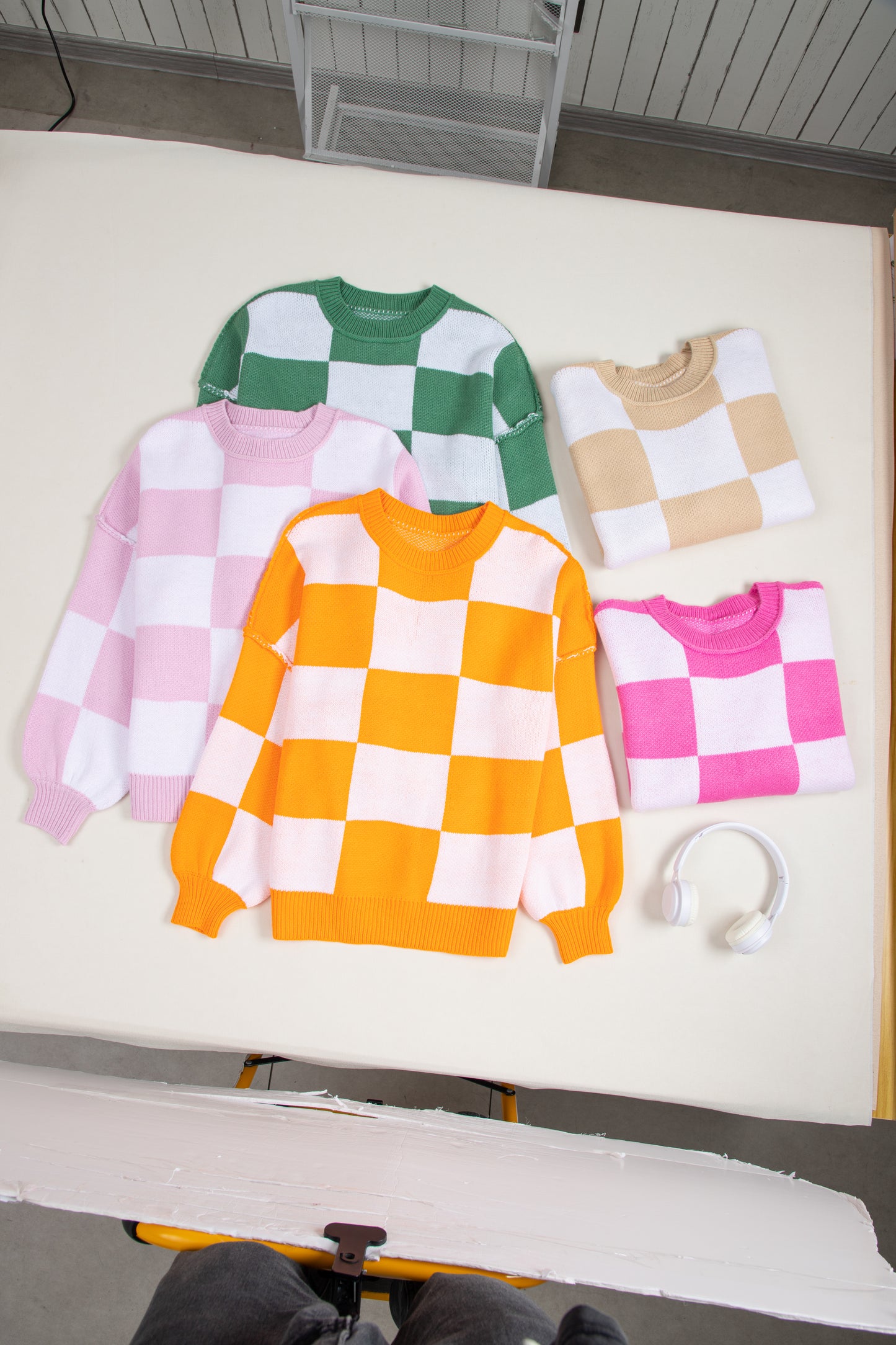 Autumn Blocks Sweater