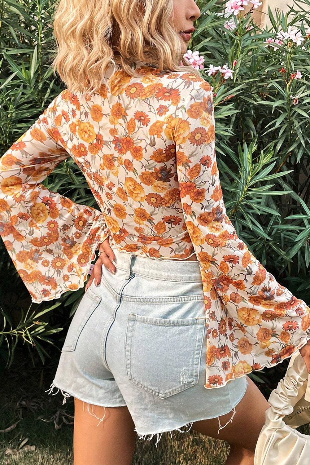 Autumn Florals Long Sleeve Top