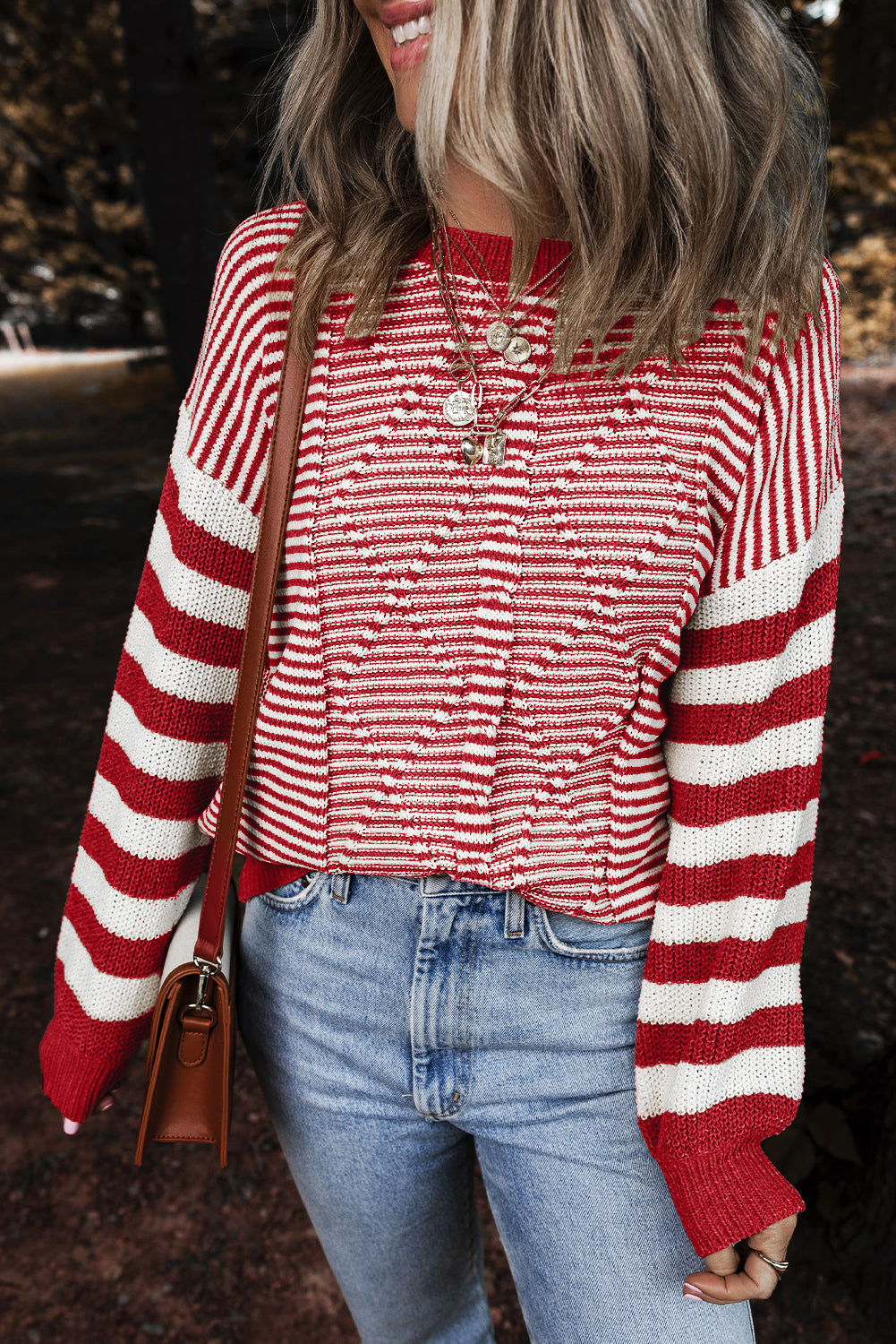 Candy Cane Stripes Sweater
