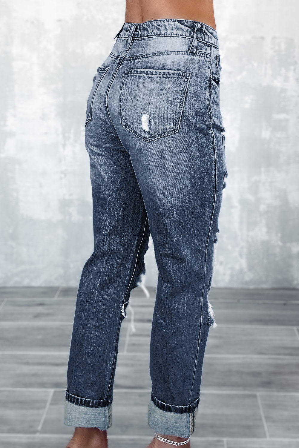 Skyline Fray Jeans