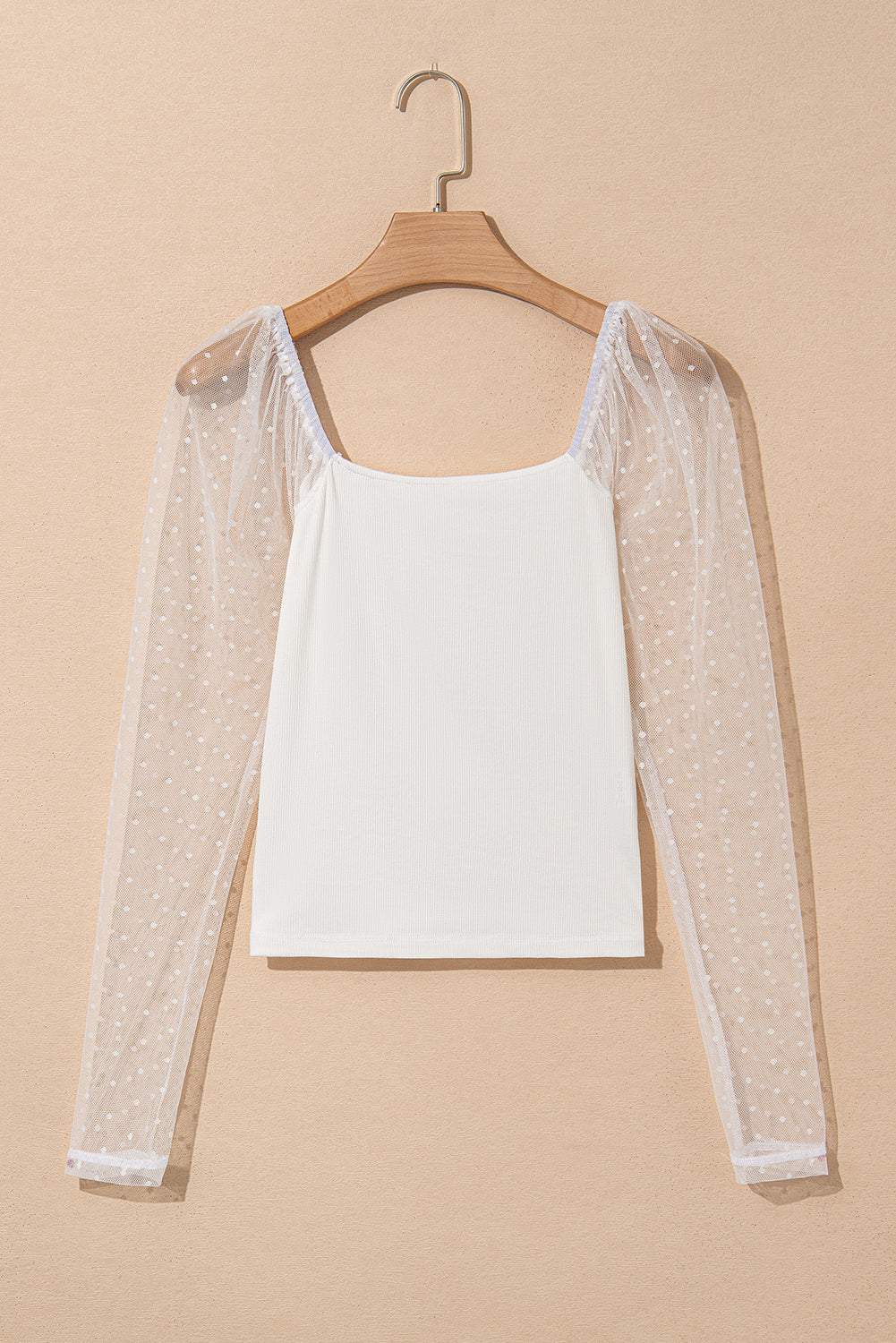 Ivory Whispers Long Sleeve Top
