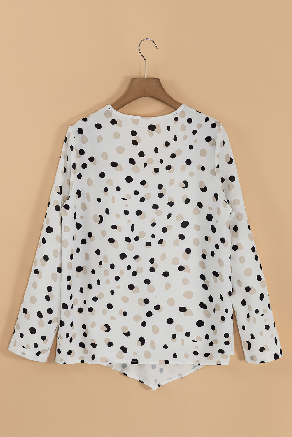 Playful Dots Long Sleeve Blouse