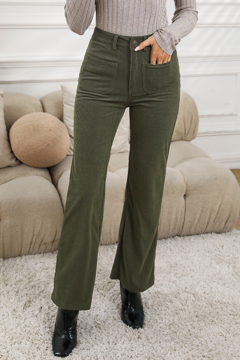 Autumn Corduroy Pants