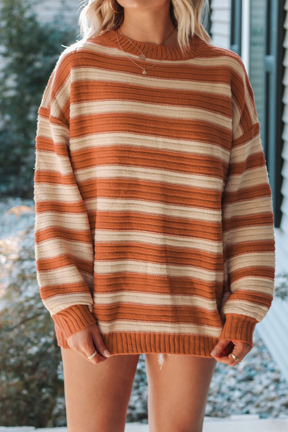 Cider Stripes Sweater