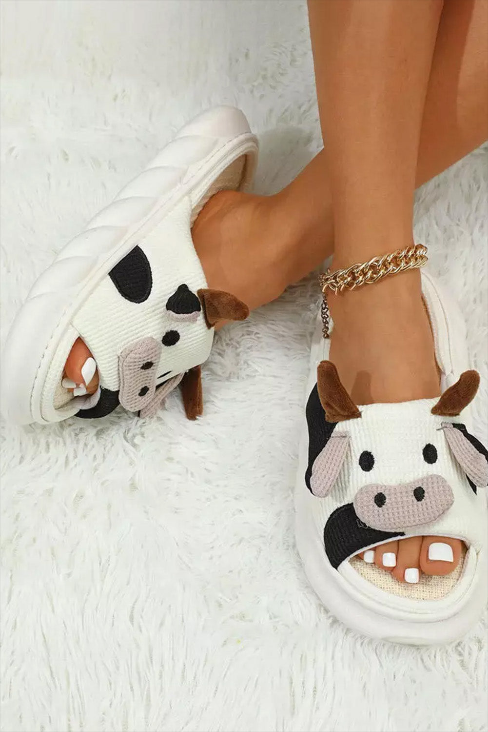 Cow Slippers