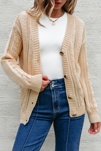 Honeycomb Breeze Knit Cardigan