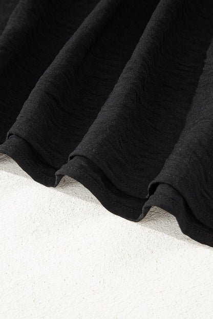 Classic Bow Split-Neck Blouse