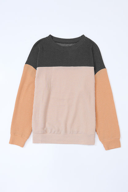 Harvest Blocks Long Sleeve Top