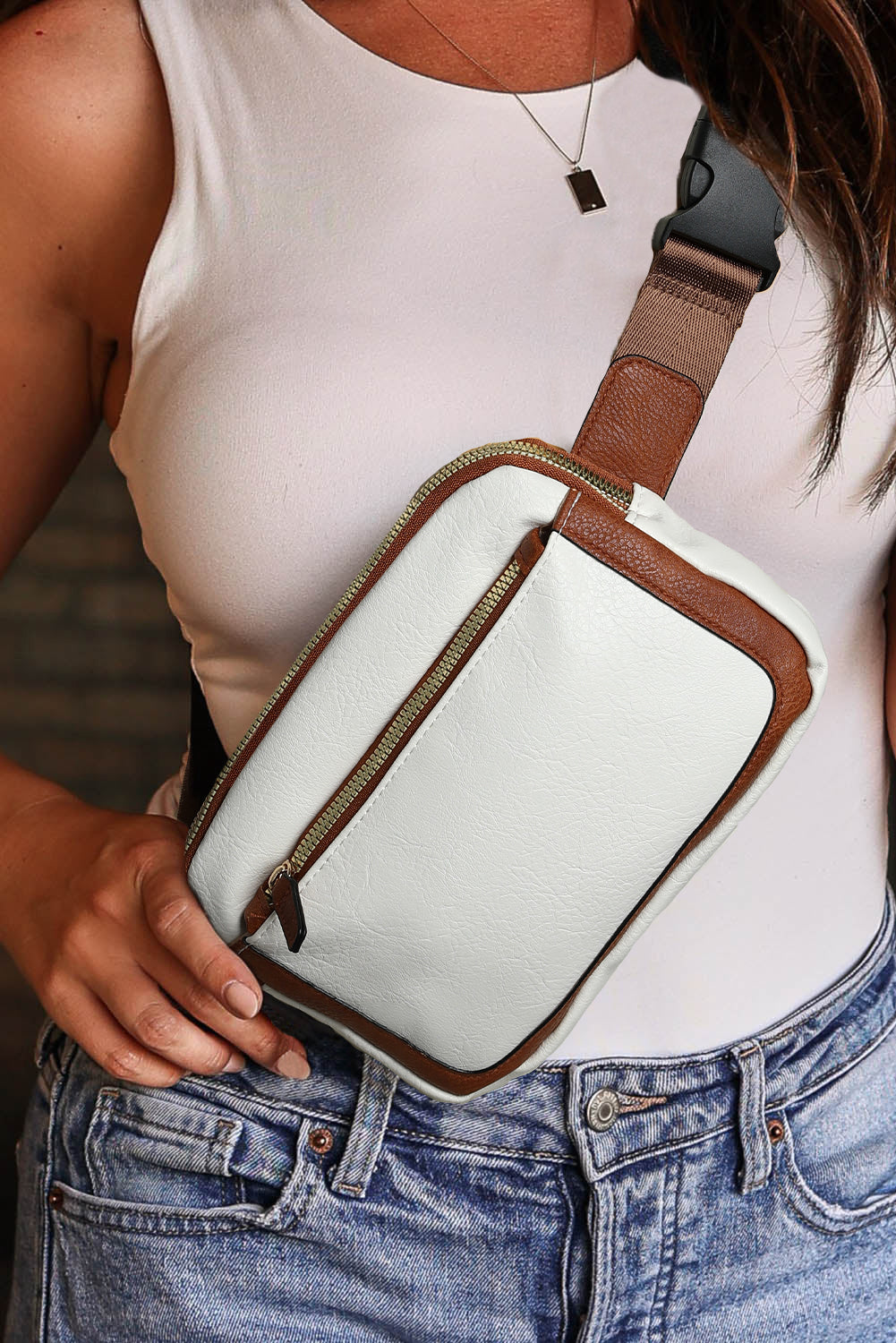 Leather Crossbody Bag