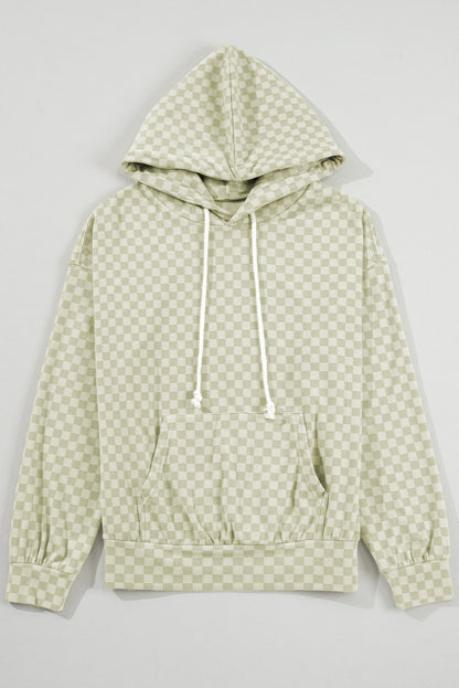 Autumn Check Hoodie