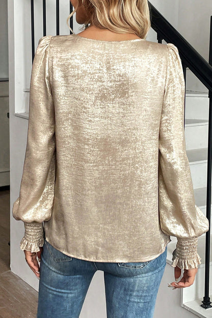 Golden Hour Shine Blouse