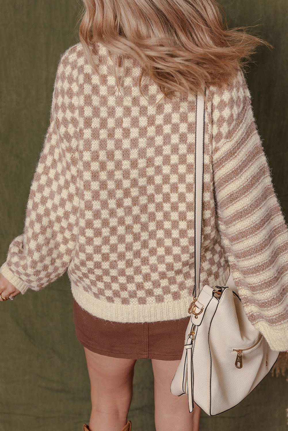 Harvest Check Sweater