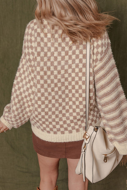 Harvest Check Sweater