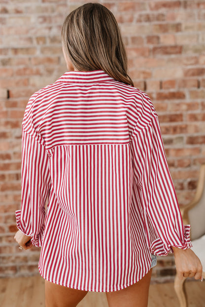 Rodeo Stripes Button-Up