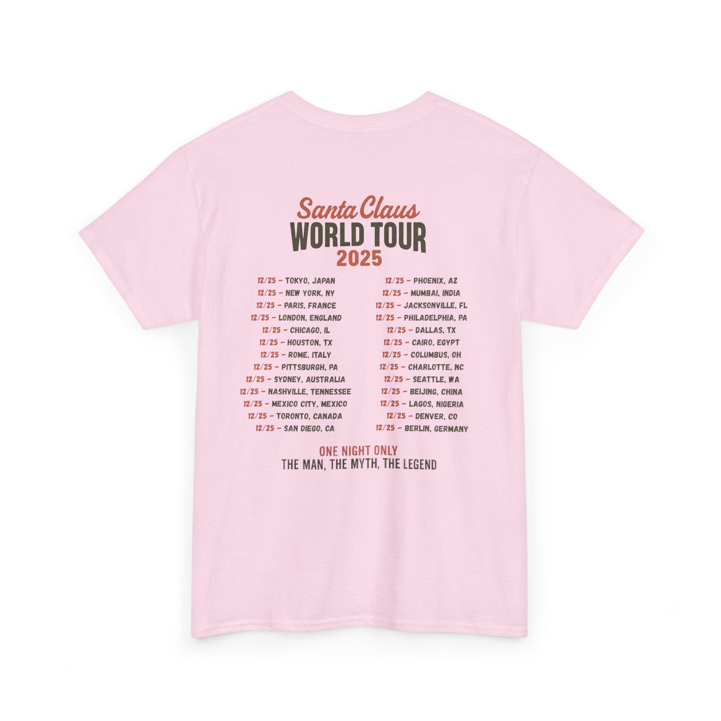 Santa Claus World Tour Graphic Tee