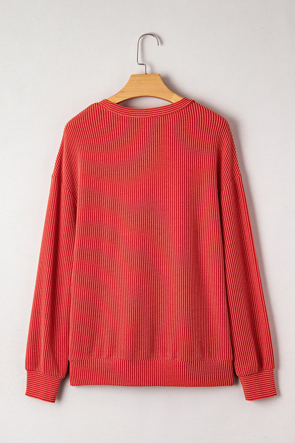 Holly Jolly Ribbed Pullover