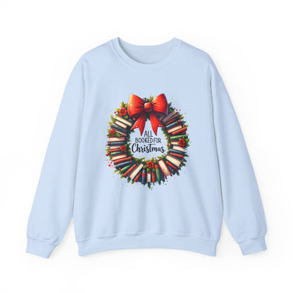 All Booked for Christmas Sweatshirt