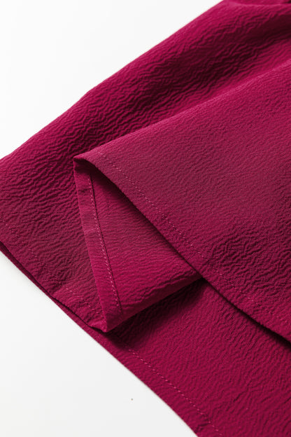 Cranberry Grace Tiered Maxi Dress